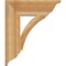Ekena Millwork Thorton Traditional Rough Sawn Bracket, Western Red Cedar, 6"W x 22"D x 26"H BKT06X22X26THR01RWR - alternate 4